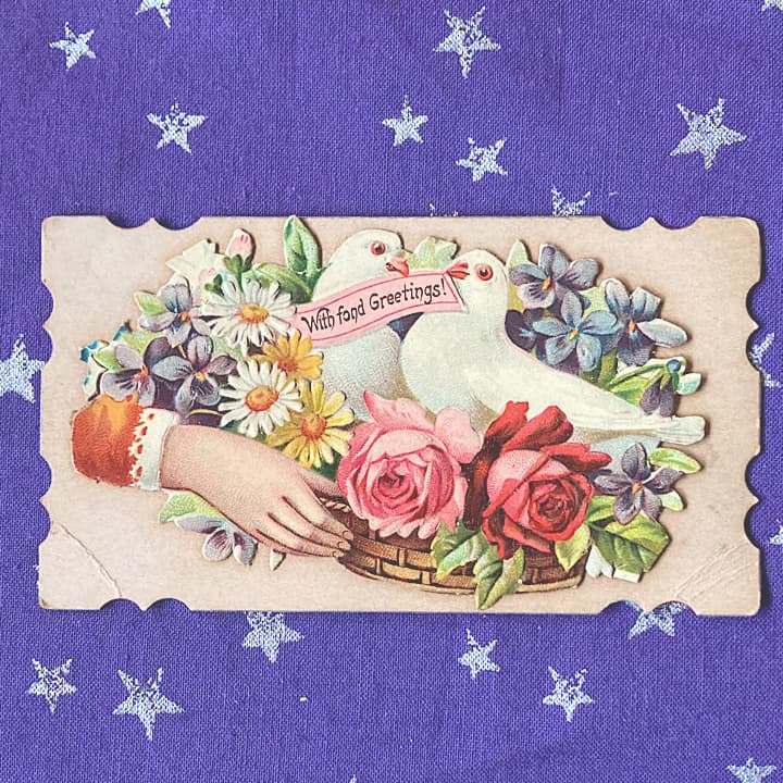 ヴィクトリアンコーリングカード