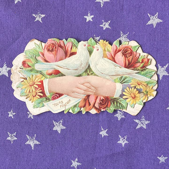 ヴィクトリアンコーリングカード