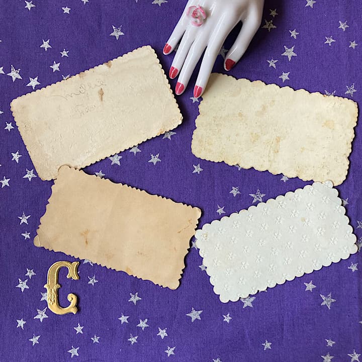 ヴィクトリアンコーリングカード