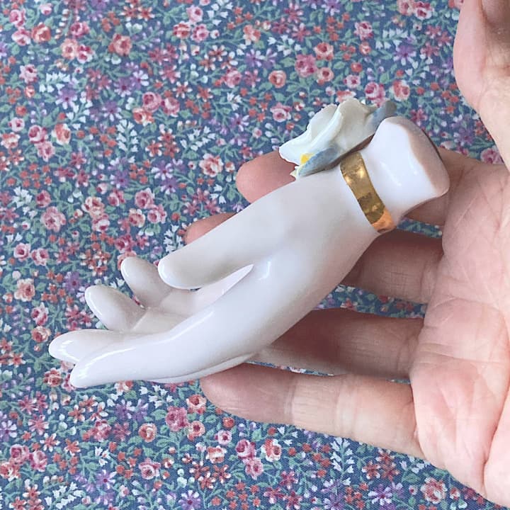 ポーセリン　ハンドトレイ