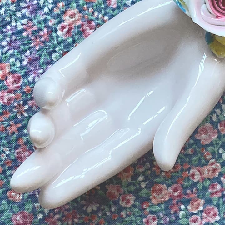 ポーセリン　ハンドトレイ