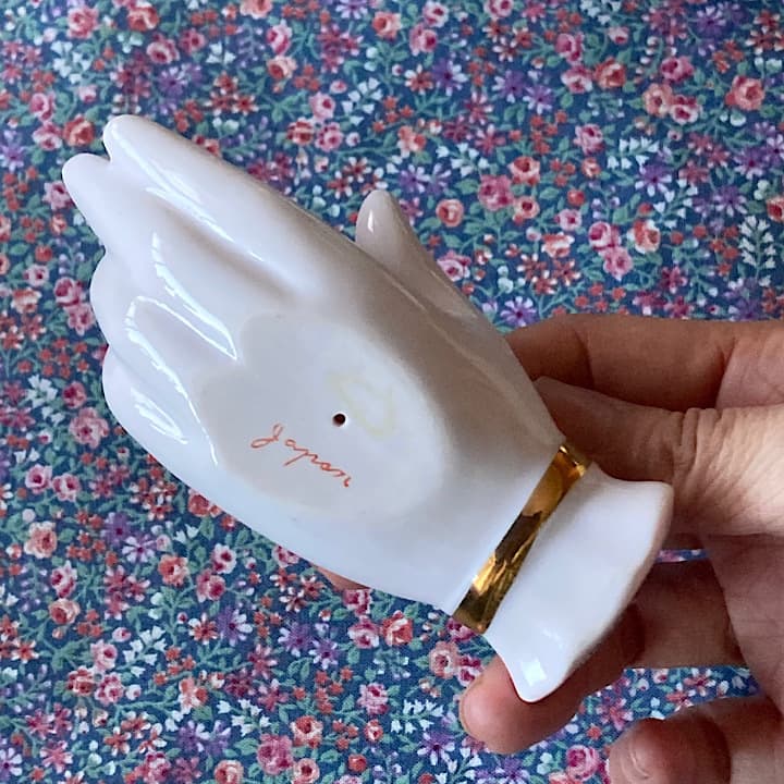 ポーセリン　ハンドトレイ