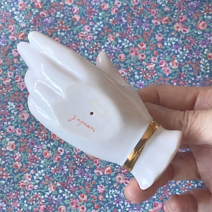 ポーセリン　ハンドトレイ