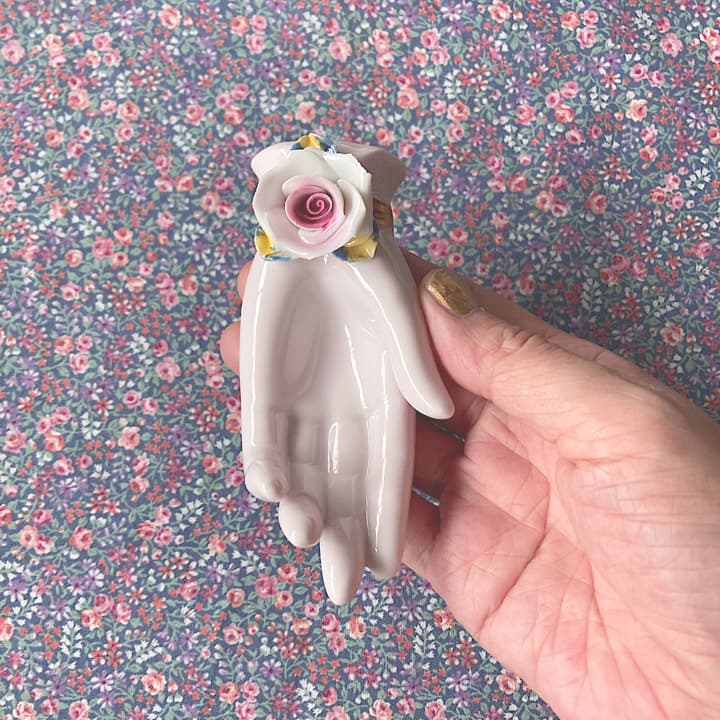 ポーセリン　ハンドトレイ