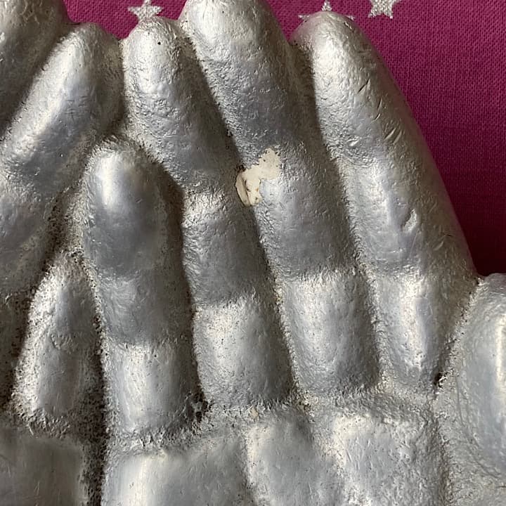 ピューター　ハンドトレイ