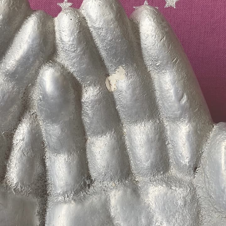 ピューター　ハンドトレイ