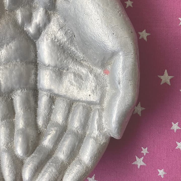ピューター　ハンドトレイ