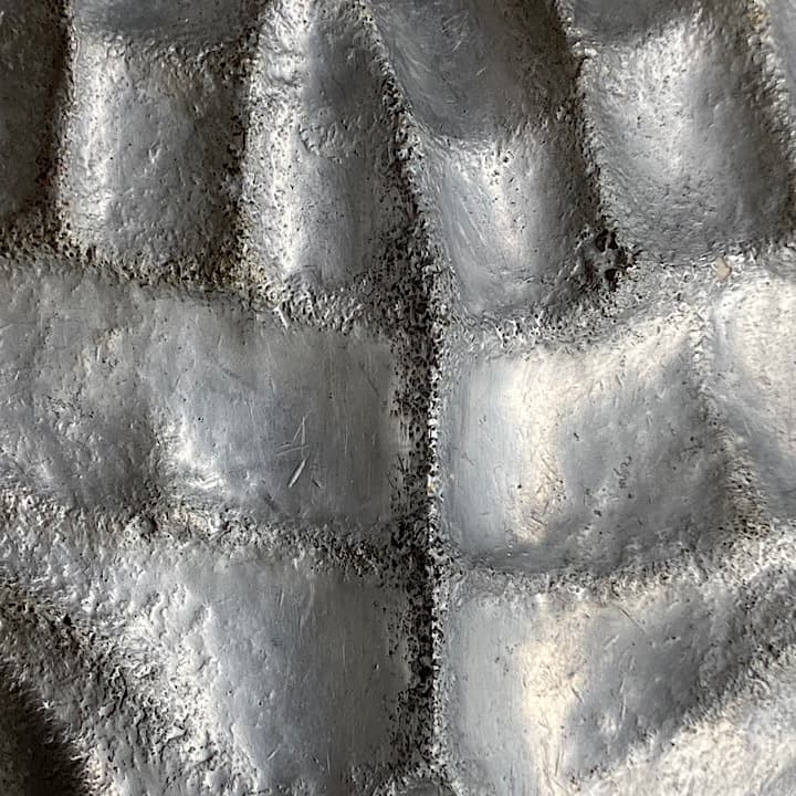 ピューター　ハンドトレイ
