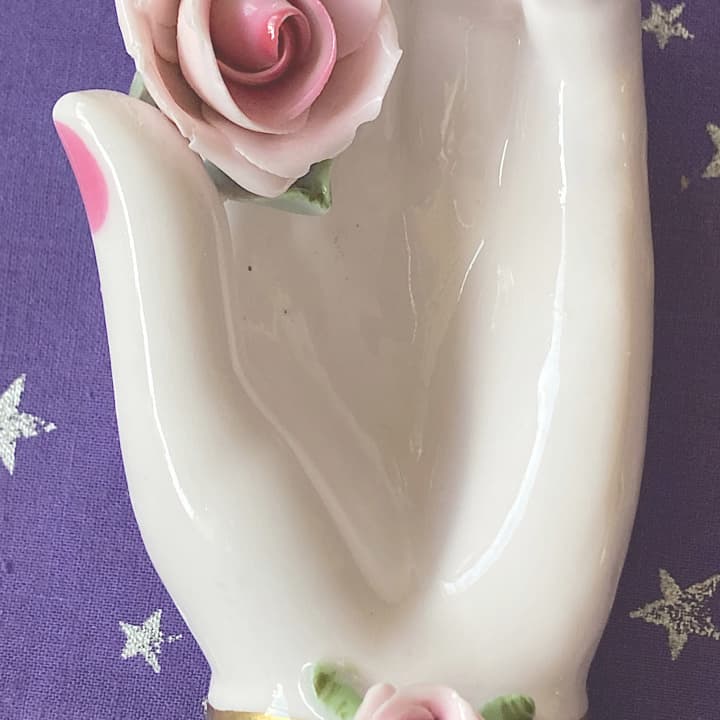 ポーセリン　ハンドトレイ