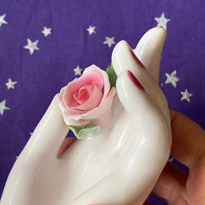 ポーセリン　ハンドトレイ