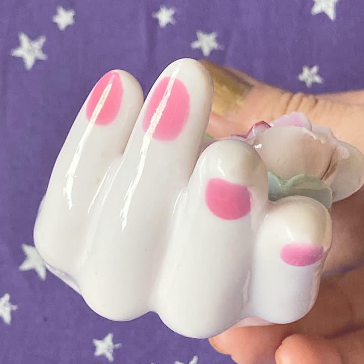 ポーセリン　ハンドトレイ