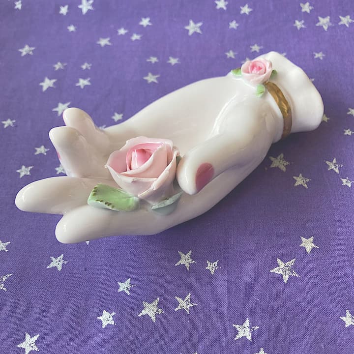ポーセリン　ハンドトレイ