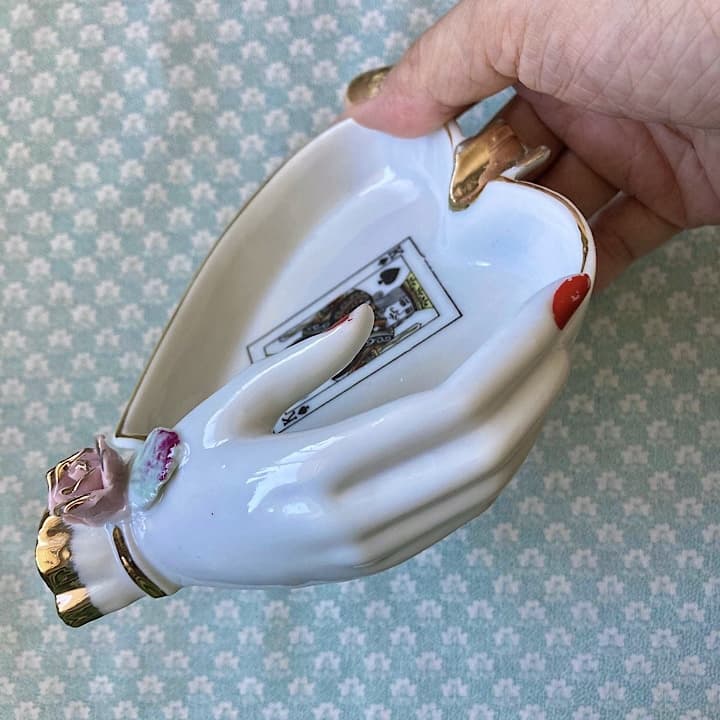 ポーセリン　ハンドトレイ