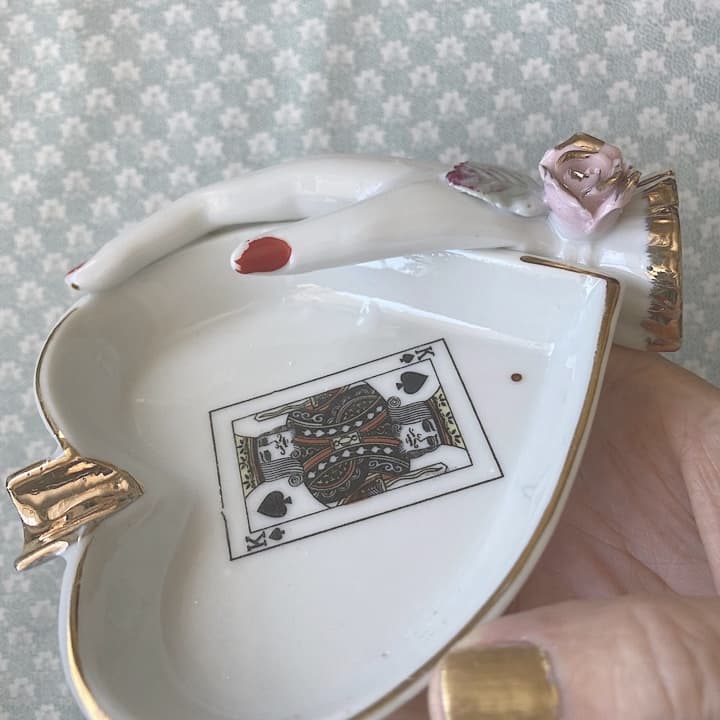 ポーセリン　ハンドトレイ