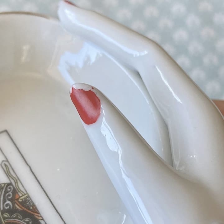 ポーセリン　ハンドトレイ