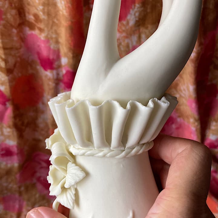 ポーセリン　ハンドトレイ