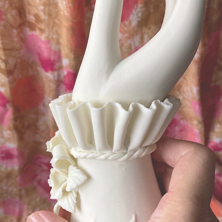 ポーセリン　ハンドトレイ