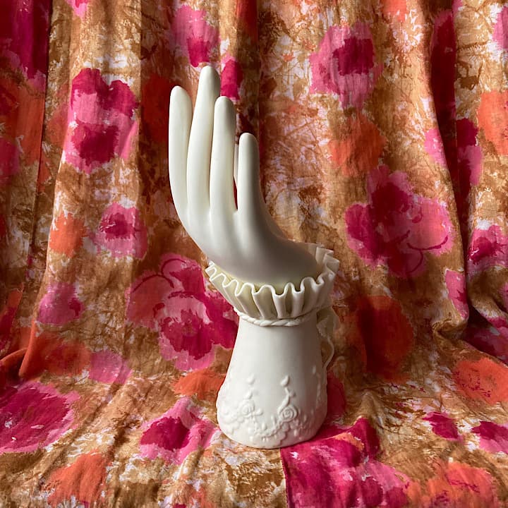 ポーセリン　ハンドトレイ