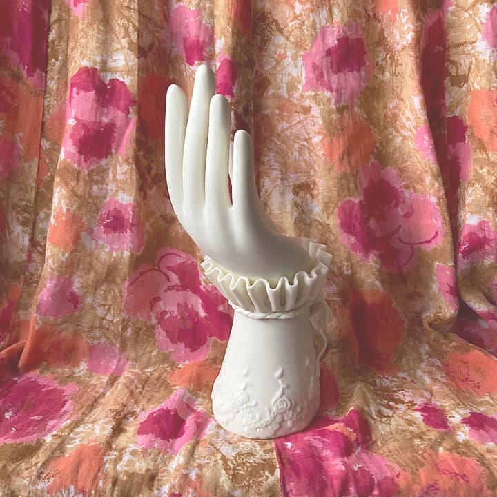 ポーセリン　ハンドトレイ