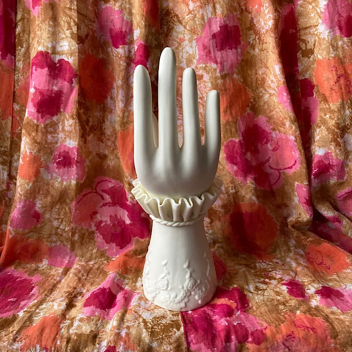 ポーセリン　ハンドトレイ