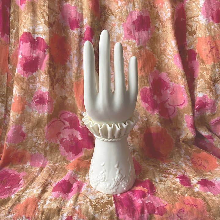 ポーセリン　ハンドトレイ