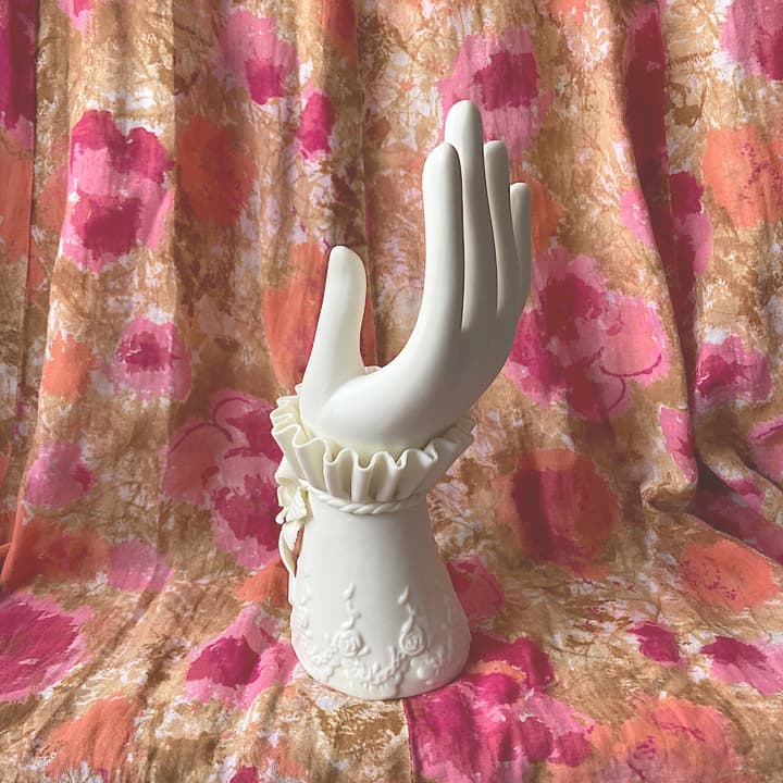 ポーセリン　ハンドトレイ