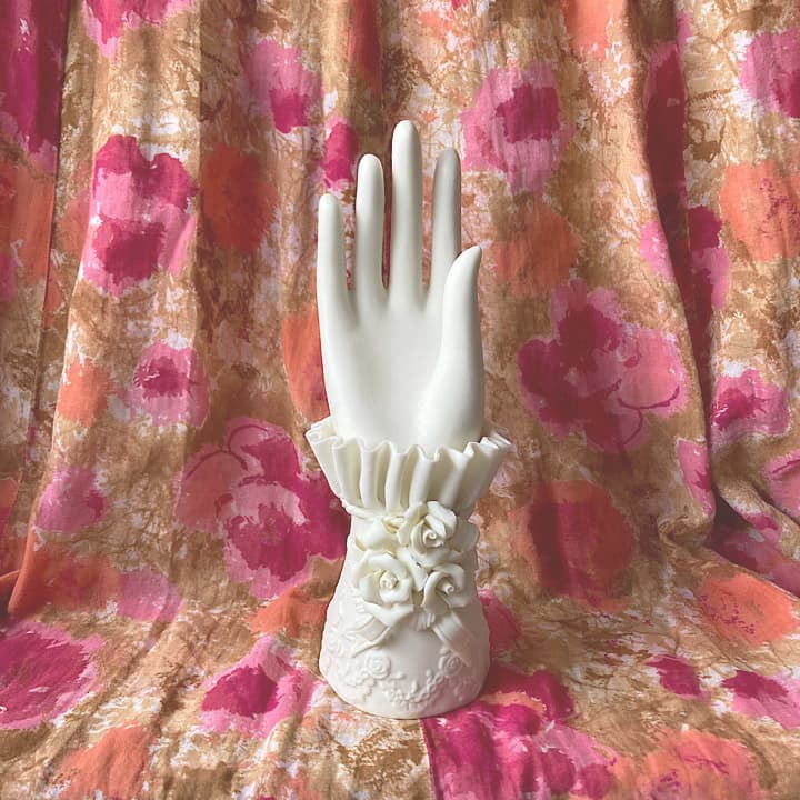 ポーセリン　ハンドトレイ