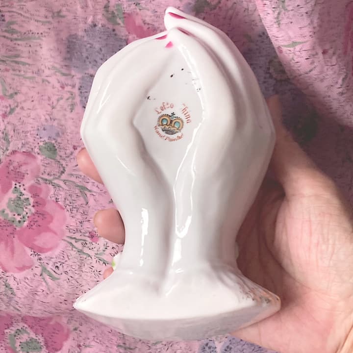 ハンドモチーフ ポーセリンプランター