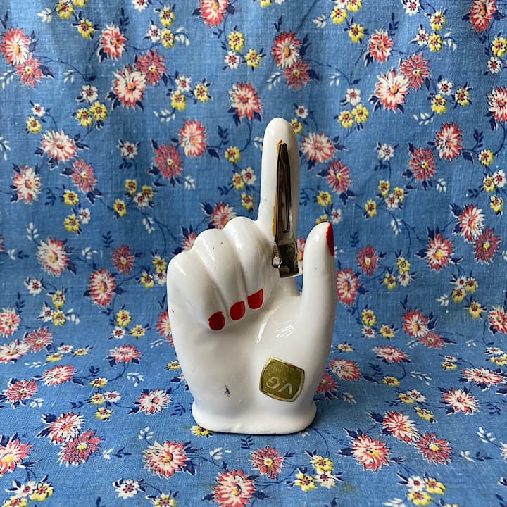ポーセリン　ハンドトレイ