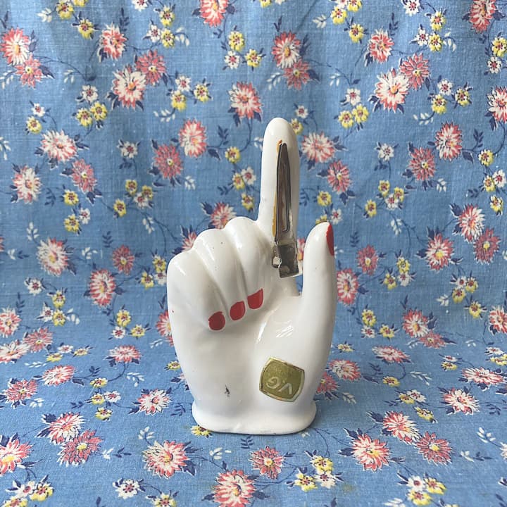 ポーセリン　ハンドトレイ