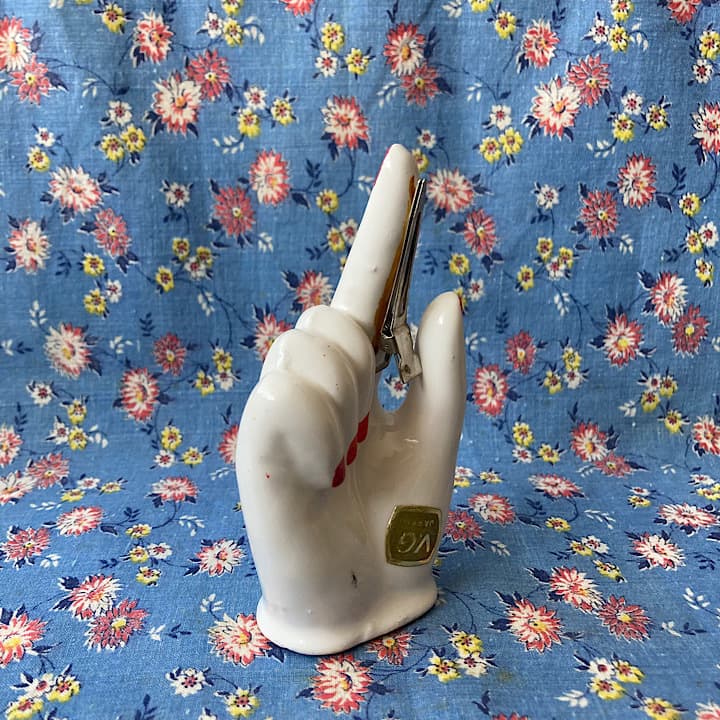 ポーセリン　ハンドトレイ