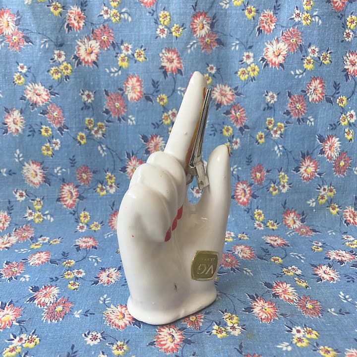 ポーセリン　ハンドトレイ