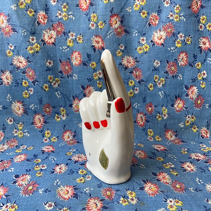 ポーセリン　ハンドトレイ