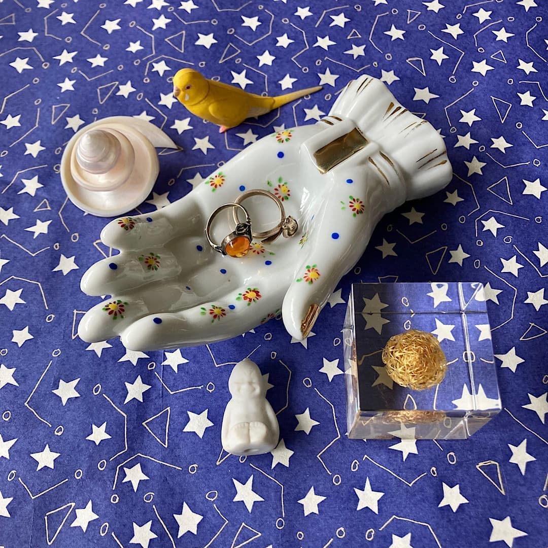ポーセリン　ハンドトレイ