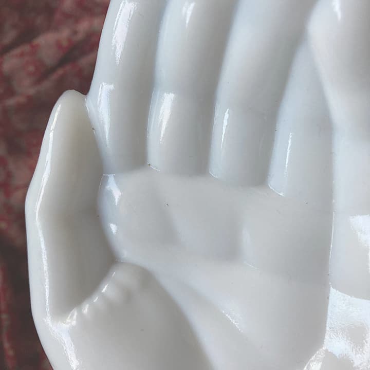 westmoreland ミルクガラス　ハンドトレイ