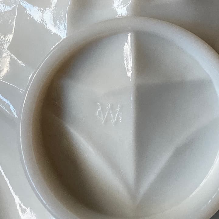 westmoreland ミルクガラス　ハンドトレイ