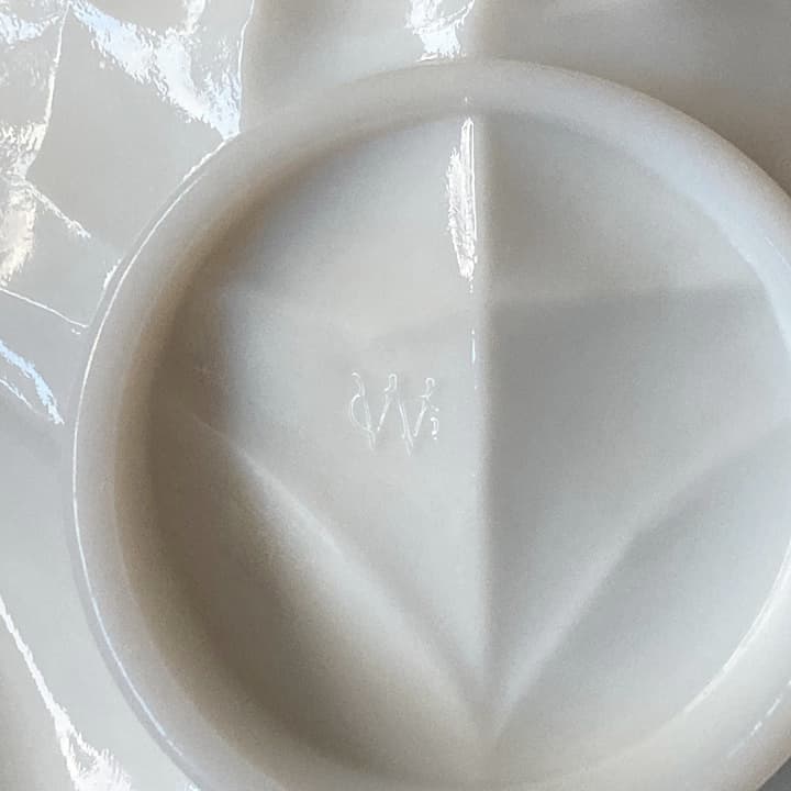 westmoreland ミルクガラス　ハンドトレイ
