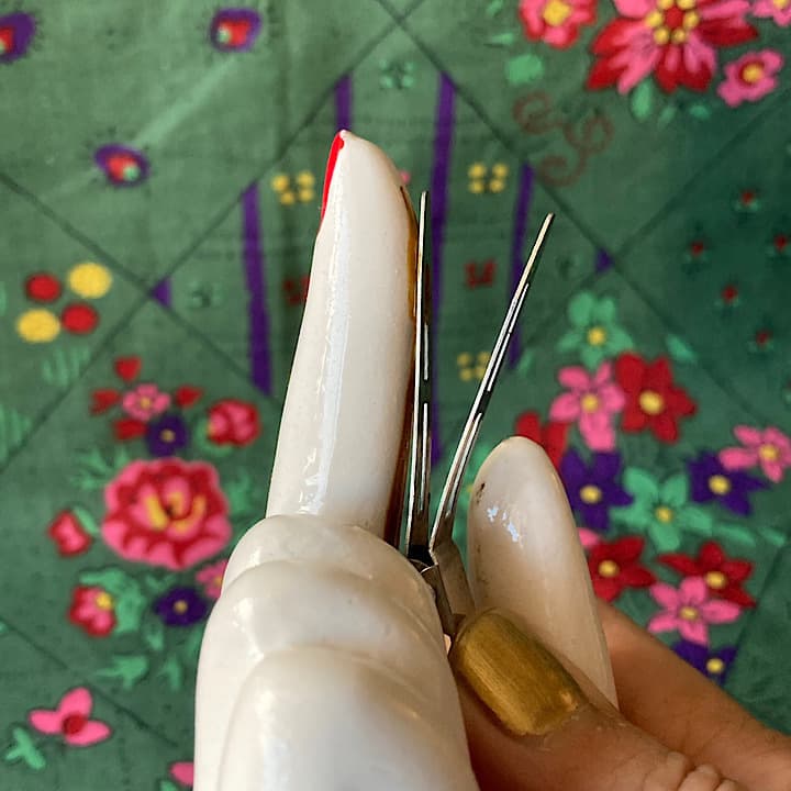 ポーセリン　ハンドトレイ