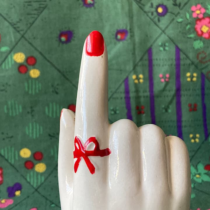 ポーセリン　ハンドトレイ