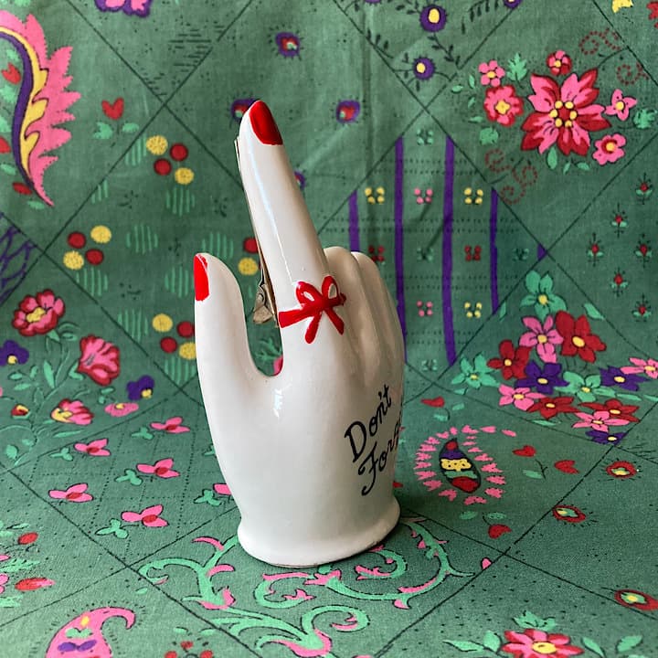 ポーセリン　ハンドトレイ