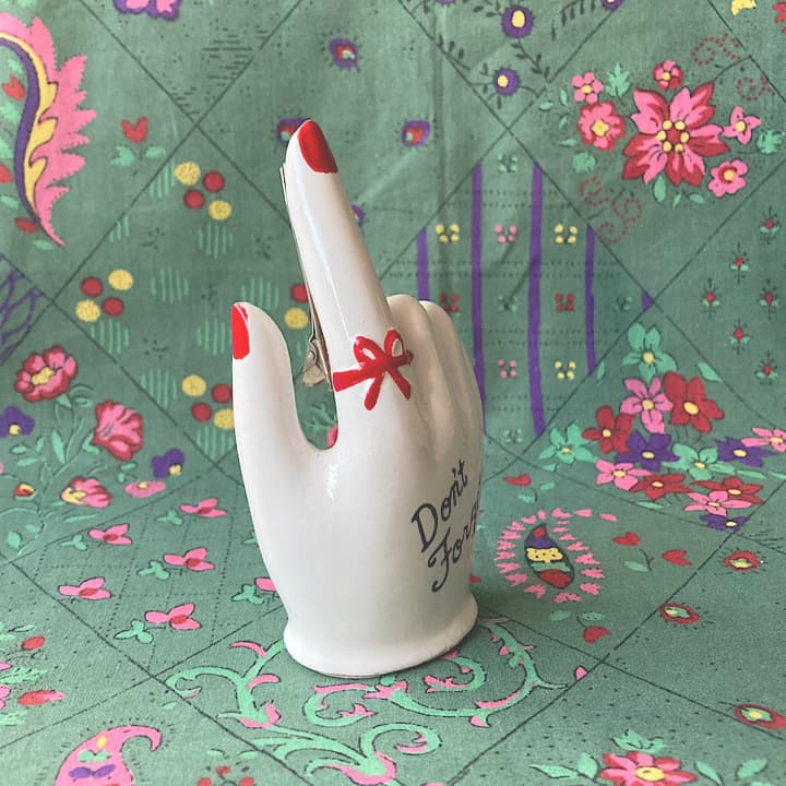 ポーセリン　ハンドトレイ