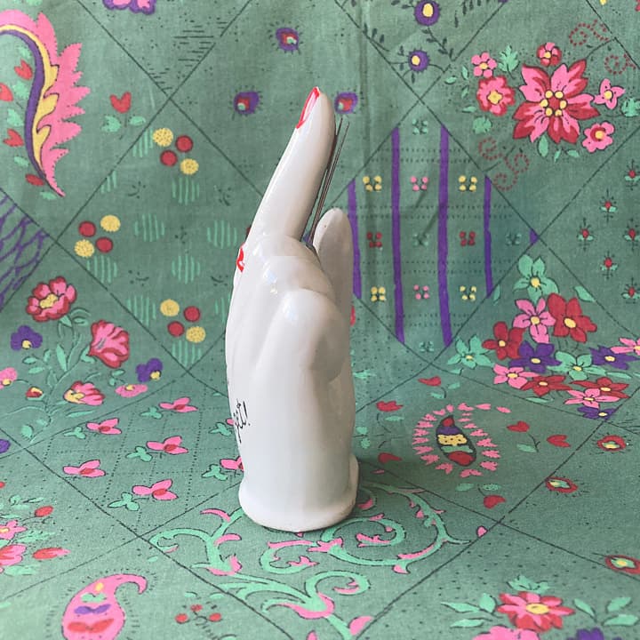 ポーセリン　ハンドトレイ