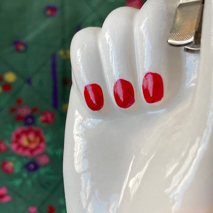 ポーセリン　ハンドトレイ