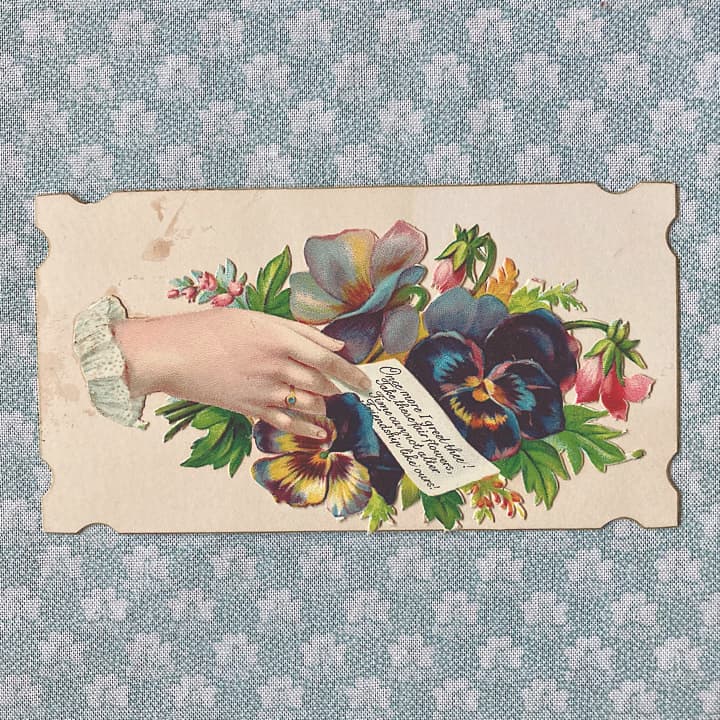ヴィクトリアンコーリングカード