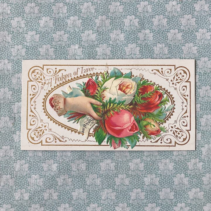 ヴィクトリアンコーリングカード
