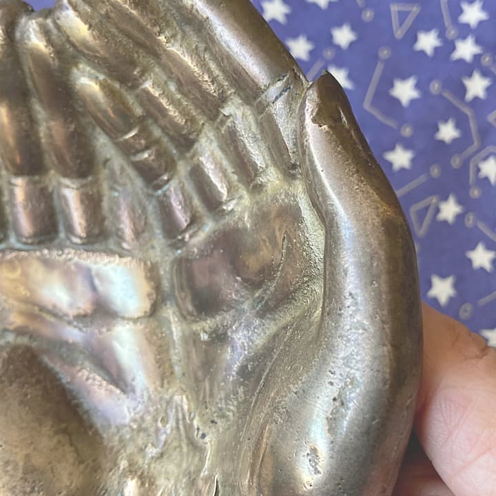真鍮　ハンドトレイ