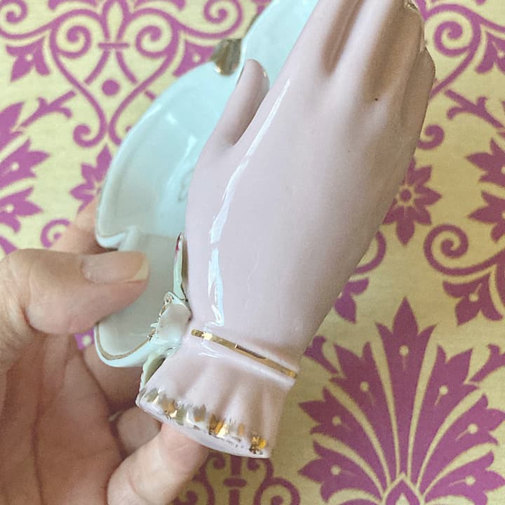 ポーセリン　ハンドトレイ