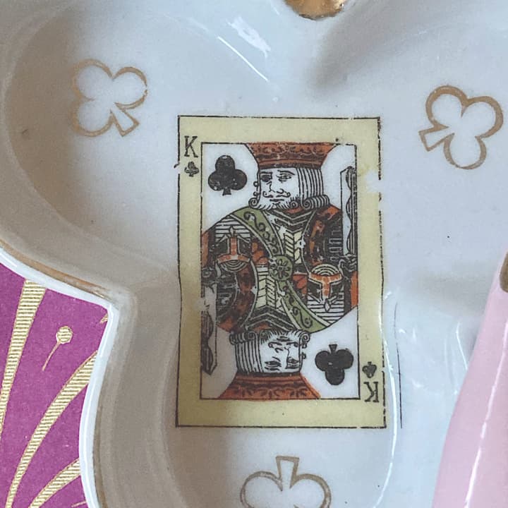ポーセリン　ハンドトレイ