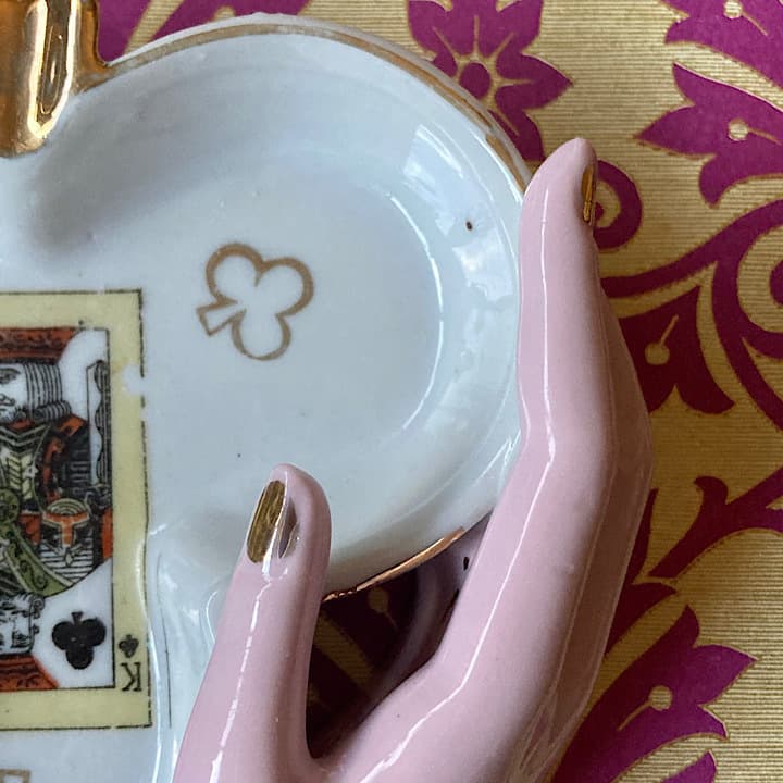 ポーセリン　ハンドトレイ