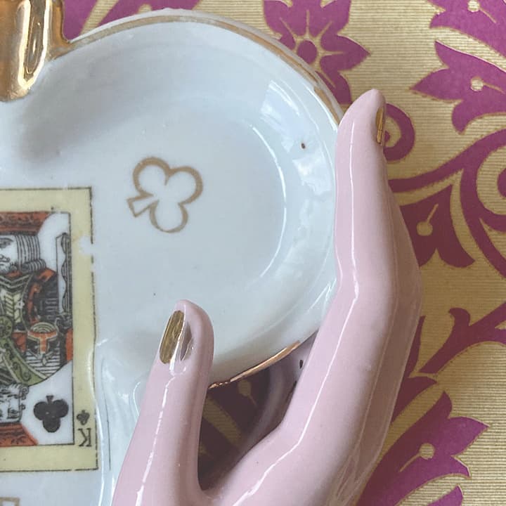 ポーセリン　ハンドトレイ
